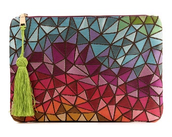 boho clutch purse