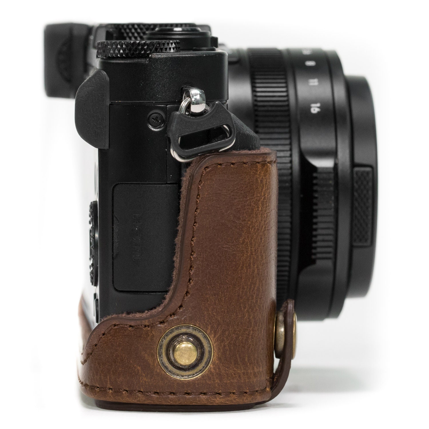 Panasonic - LUMIX DMC-LX100 純正ケース、その他付き Panasonic Lumix DMC-LX100 Ever Ready Leather Camera Bag
