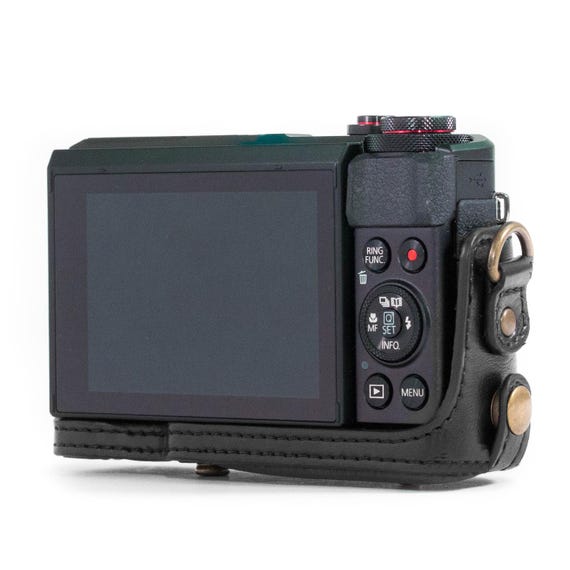 Canon Powershot G7X Mark II Ever Ready Leather Camera Case