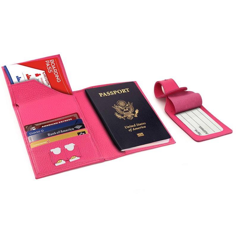 travel passport case with name