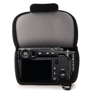 Fujifilm X-Pro2 (18-55mm) Neoprene Camera Case, Water Resistant Carabiner Included Camera Bag, Soft Light Maximum Protection Camera Case