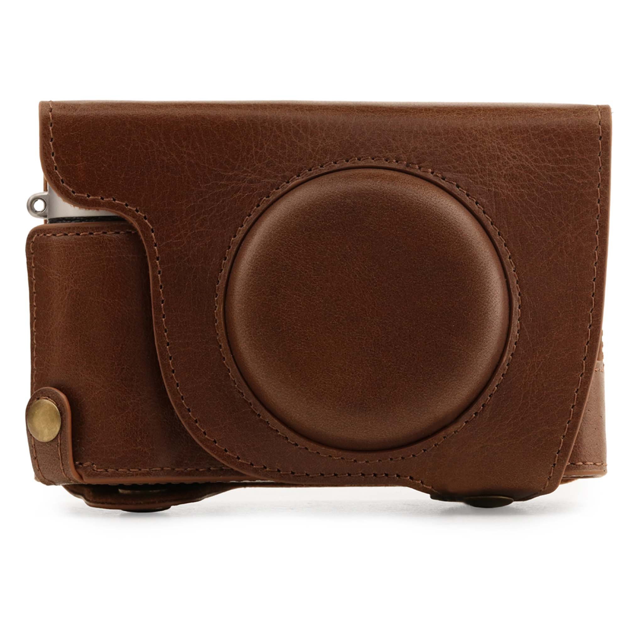 Fujifilm X100V Fine Leather Camera Case & Strap Brown / Etsy UK