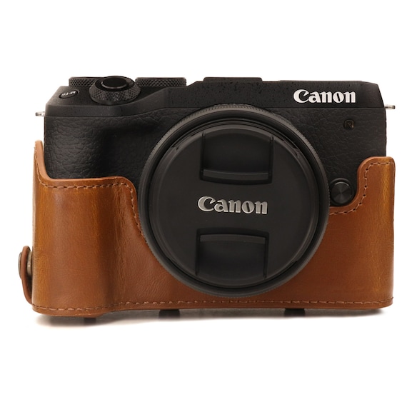 Étui pour appareil photo Canon EOS M6 Mark II en cuir de haute - Etsy France