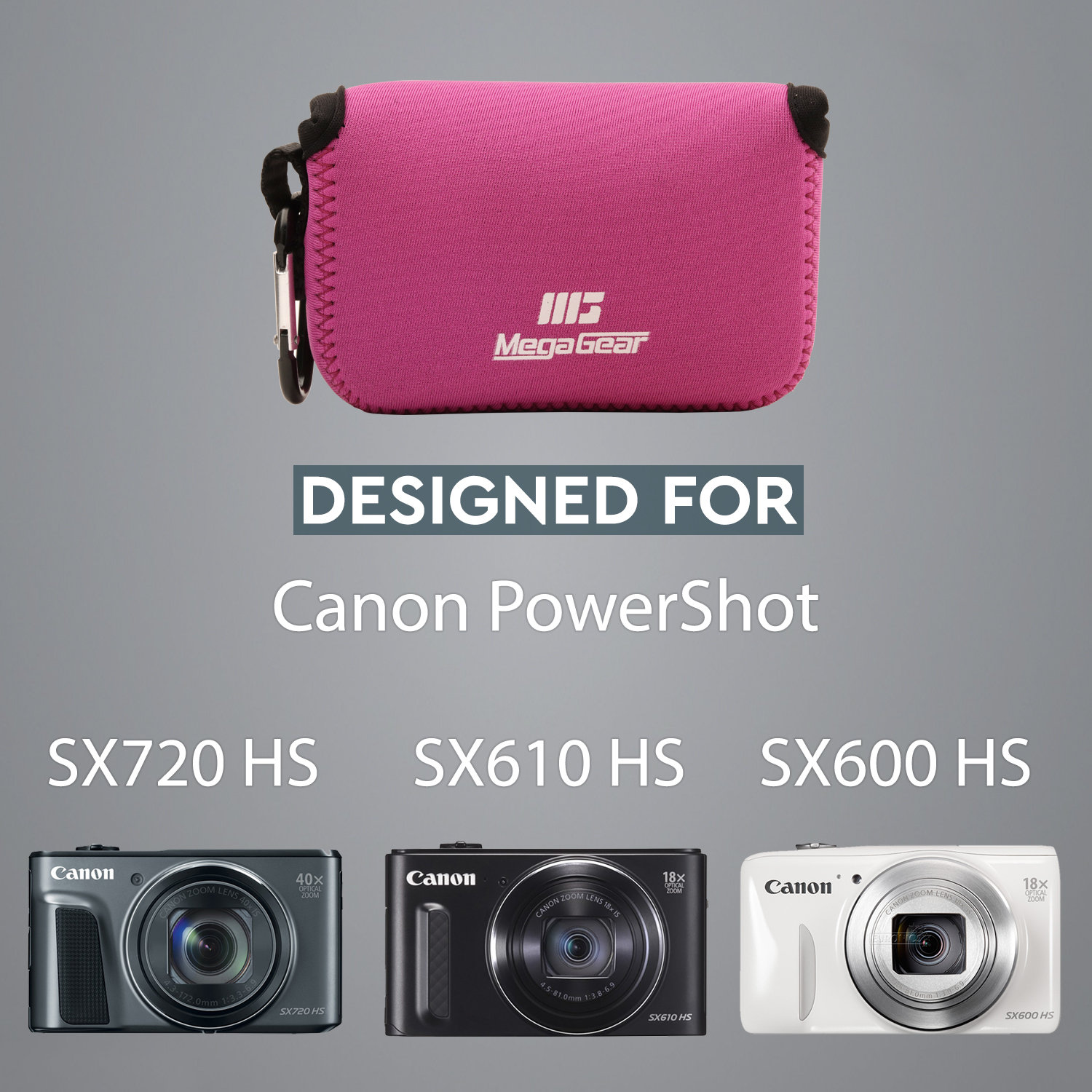 Canon Powershot SX720 HS, SX610 HS, SX600 HS Camera Case Canon Powershot SX720 HS, SX610 HS, SX600 HS Camera Case