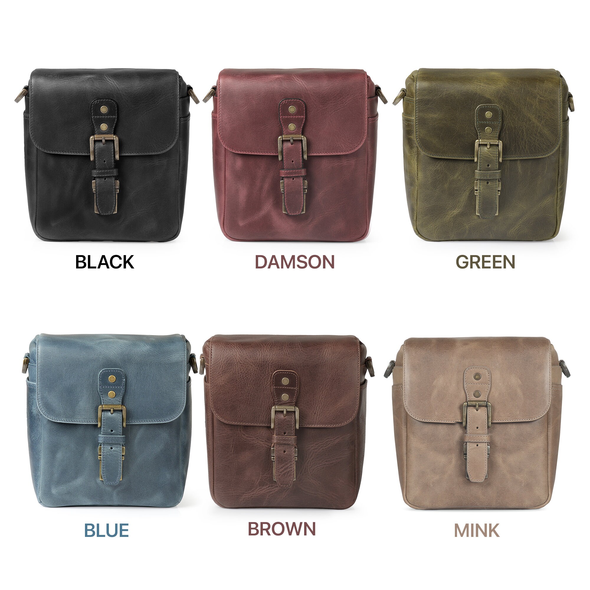 【希少・廃盤】ONA レザー カメラバッグ ショルダー ONA/カメラバッグ/ショルダーバッグ/レザー/BLK/