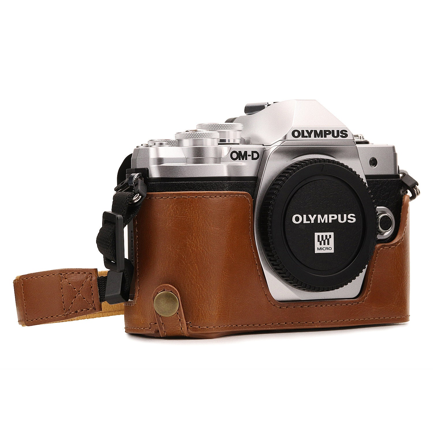 leather point and shoot camera case