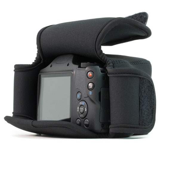 Kameratasche grau canvas für Canon Powershot SX420IS SX420 IS 