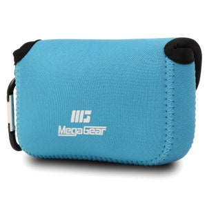 Panasonic Lumix DMC-LX10 Neoprene Camera Bag, High Quality Water Resistant Camera Bag, Easy to Clean Flexible Carabiner Included Camera Case