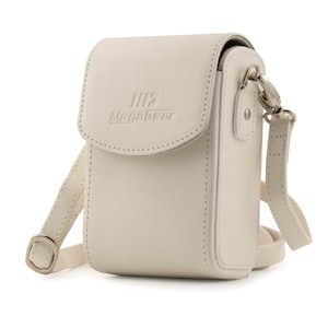 Leather camera case & strap compatible with Panasonic Lumix dc-ZS80, dc-ZS70, dmc-LX10, dmc-ZS60, dmc-ZS100, TZ95, TZ90, LX15, TZ80, TZ100
