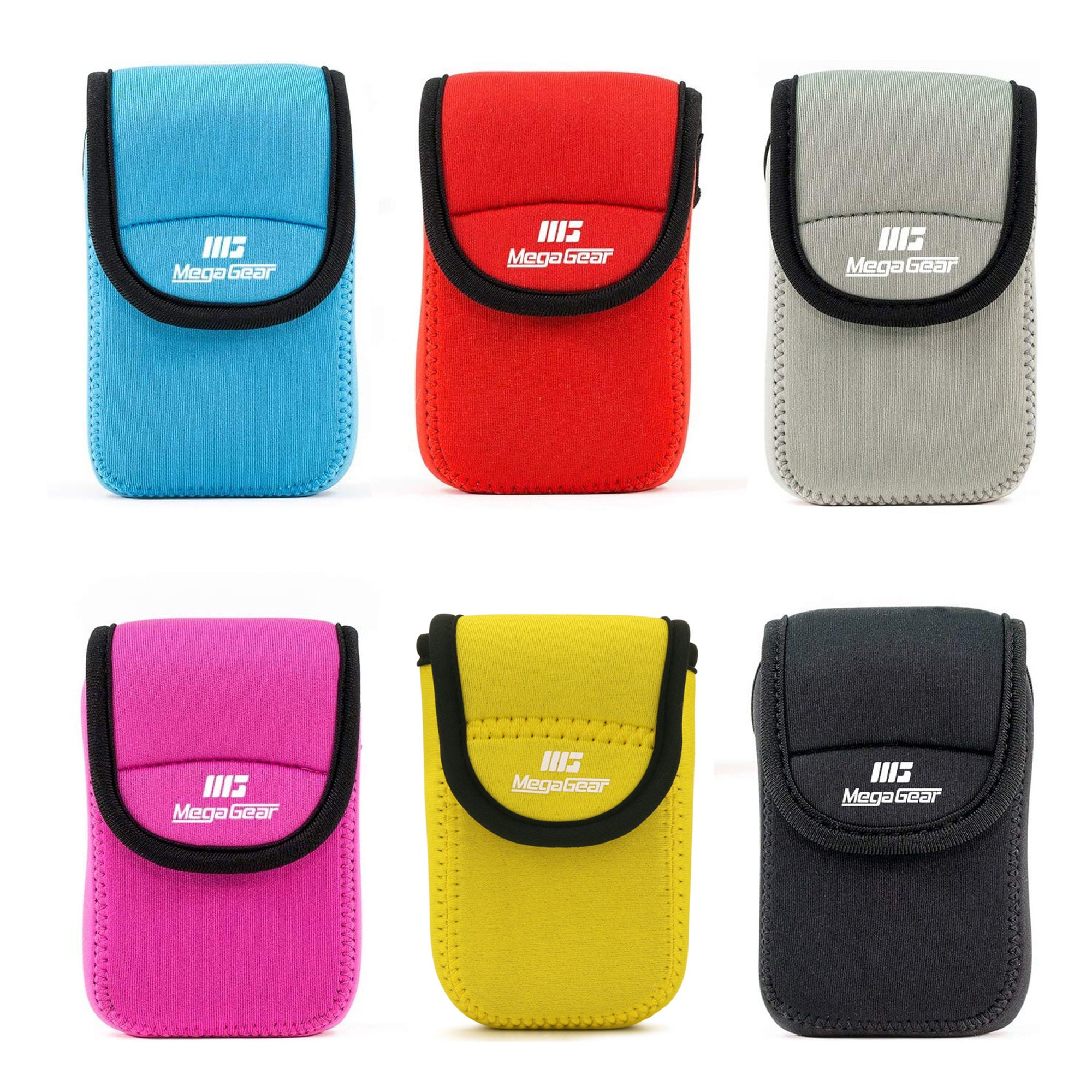 Custodia Doppia Per Occhiali MoKo - Morbida, Con Clip Da Cintura, Portatile