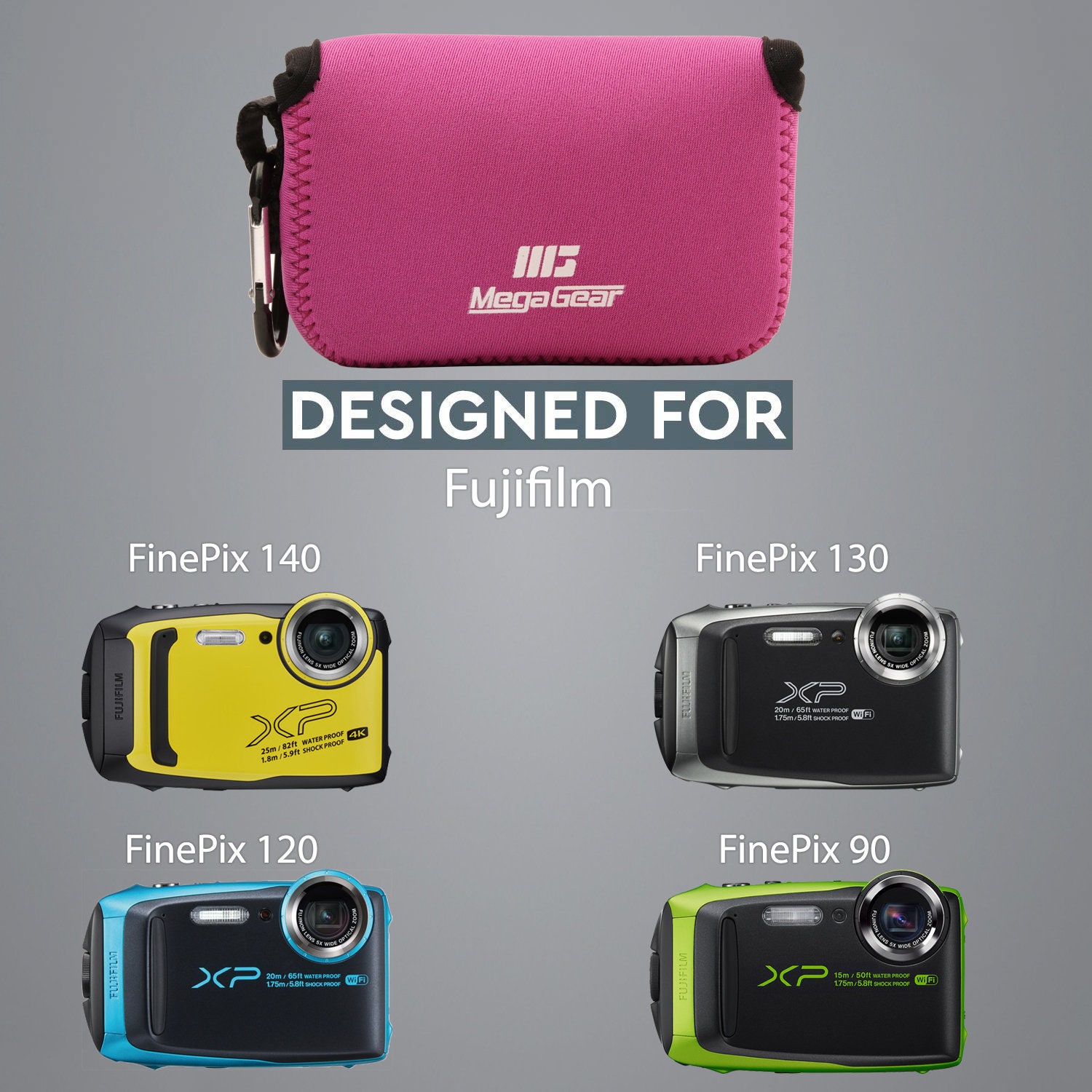 Fujifilm Finepix XP140 XP130 XP120 XP90 Neoprene - Etsy