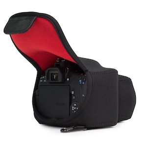 DSLR Neoprene Pentax K-70, K-S2, K-S1, K-50, K-500, K-30, K-3, K-5 Camera Bag, Moisture and Water Resistant Carabiner Included Camera Cover