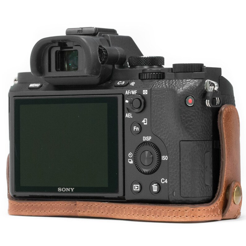 Fine Leather Camera Half Case Compatible With Sony Alpha A7S Etsy