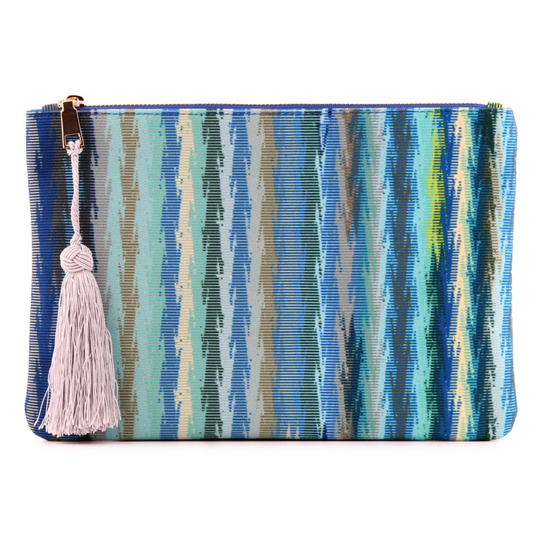 Designer Zipped Party Clutch Ultra Slim Modern Clutch With Etsy UK