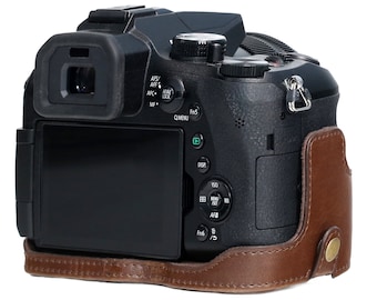 Sony Cyber-shot DSC-RX10 IV DSLR Hand Crafted High Quality Leather Camera Bag, Lightweigh Camera Case, Vintage Style Leather Camera Cover