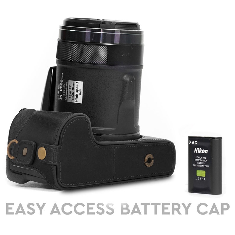 Nikon Coolpix P900 P900S Half Camera Bag Ever Ready Leather Etsy