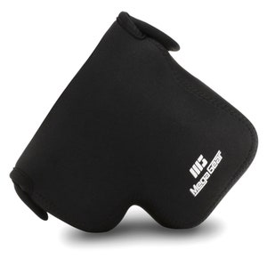 May include: Black neoprene camera case with a white "MegaGear" logo.