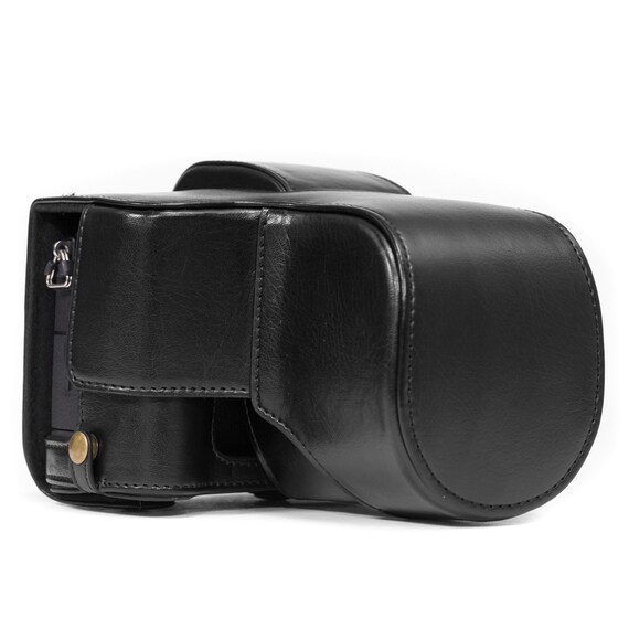 Vintage pu leather compact camera sale