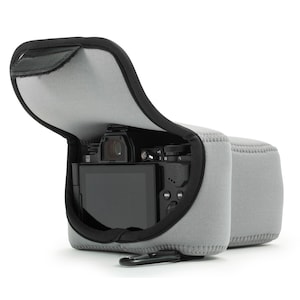 Olympus OM-D E-M5 Mark III, E-M5 Mark II 12-40mm Neoprene Camera Case, Water Resistant Carabiner Included Camera Bag, Soft Camera Cover