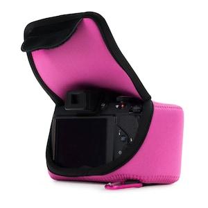 Nikon Coolpix L840 Neoprene Camera Case, Water Resistant Carabiner Included Camera Bag, Soft and Ultra Light Maximum Protection Camera Cover