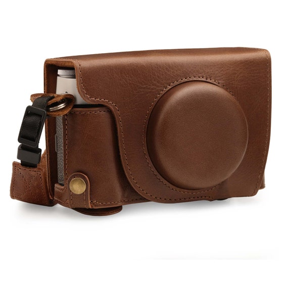 Fujifilm X100V Fine Leather Camera Case & Strap Brown / -  Israel