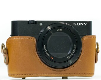 Sony Cyber-shot DSC-RX100 VI, DSC-RX100 V Leather