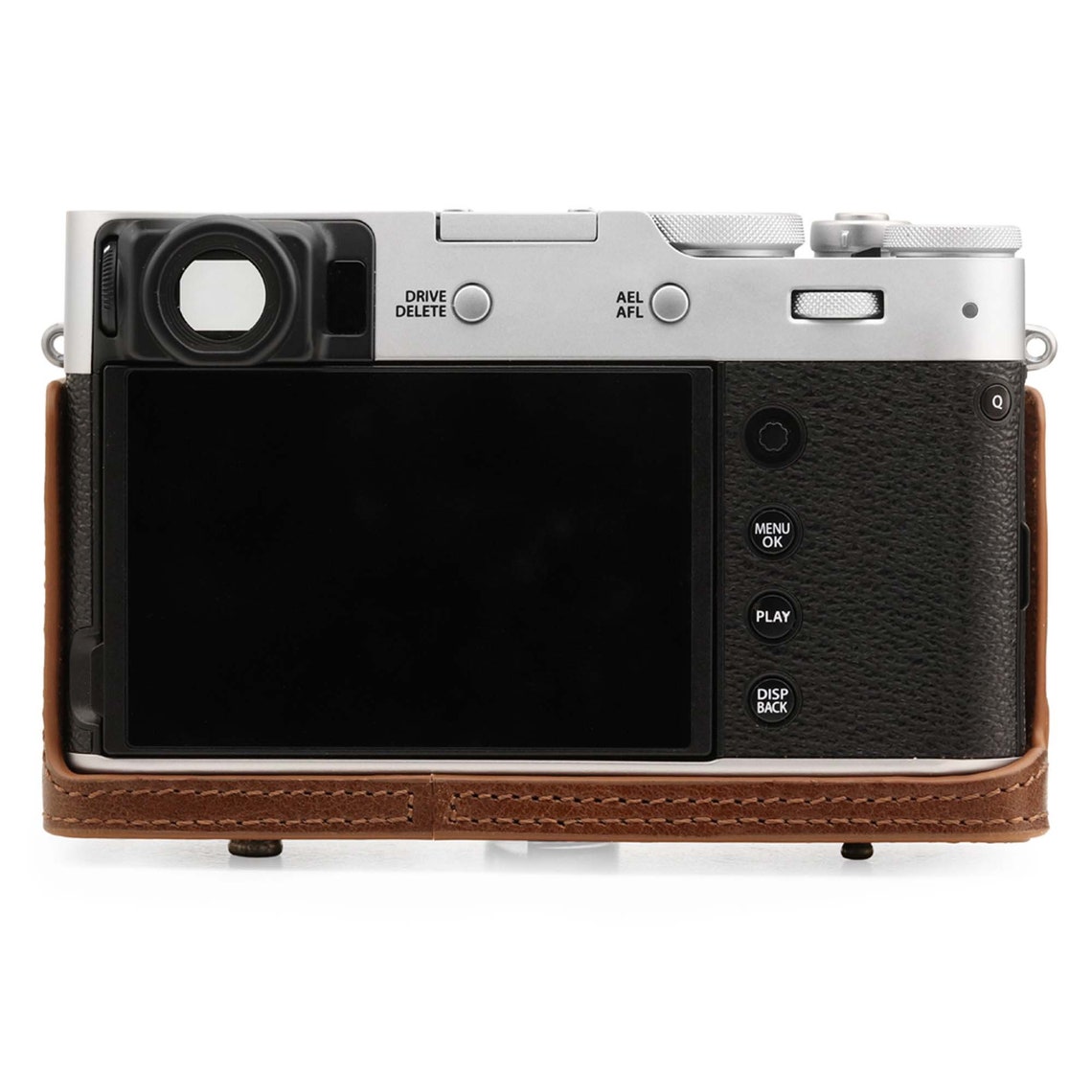 Fujifilm X100V Fine Leather Camera Case & Strap Brown / Etsy