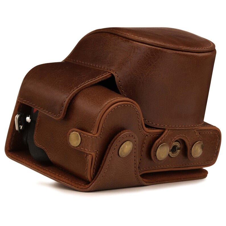 Fine Leather Camera Case & Strap Compatible With Nikon Z50 Etsy