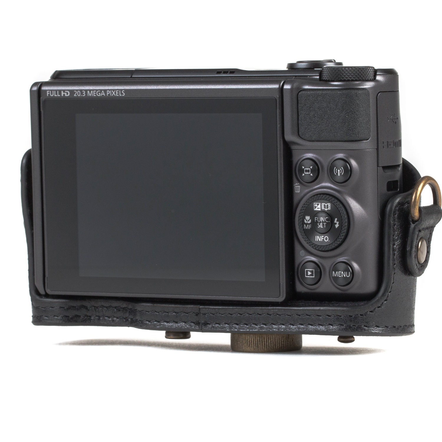 Cowhide Leather Canon PowerShot SX740 HS, SX730 HS Camera Cowhide Leather Canon PowerShot SX740 HS, SX730 HS Camera