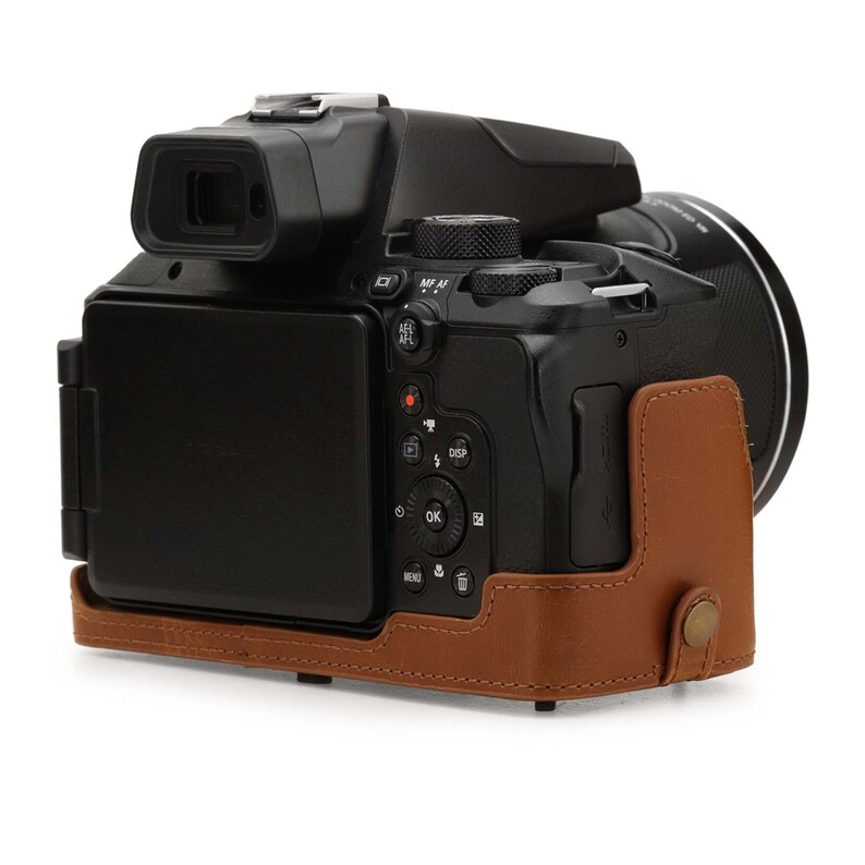 Nikon Coolpix P950 Leather Camera Case & Strap Black / Drak Etsy