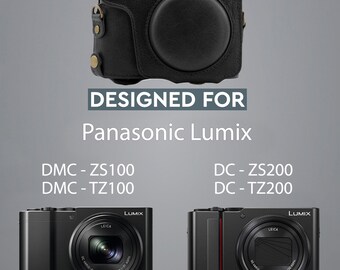 Panasonic Lumix DMC-ZS100, DC-ZS200 Ever Ready Cowhide Panasonic Lumix DMC-ZS100, DC-ZS200 Ever Ready Cowhide