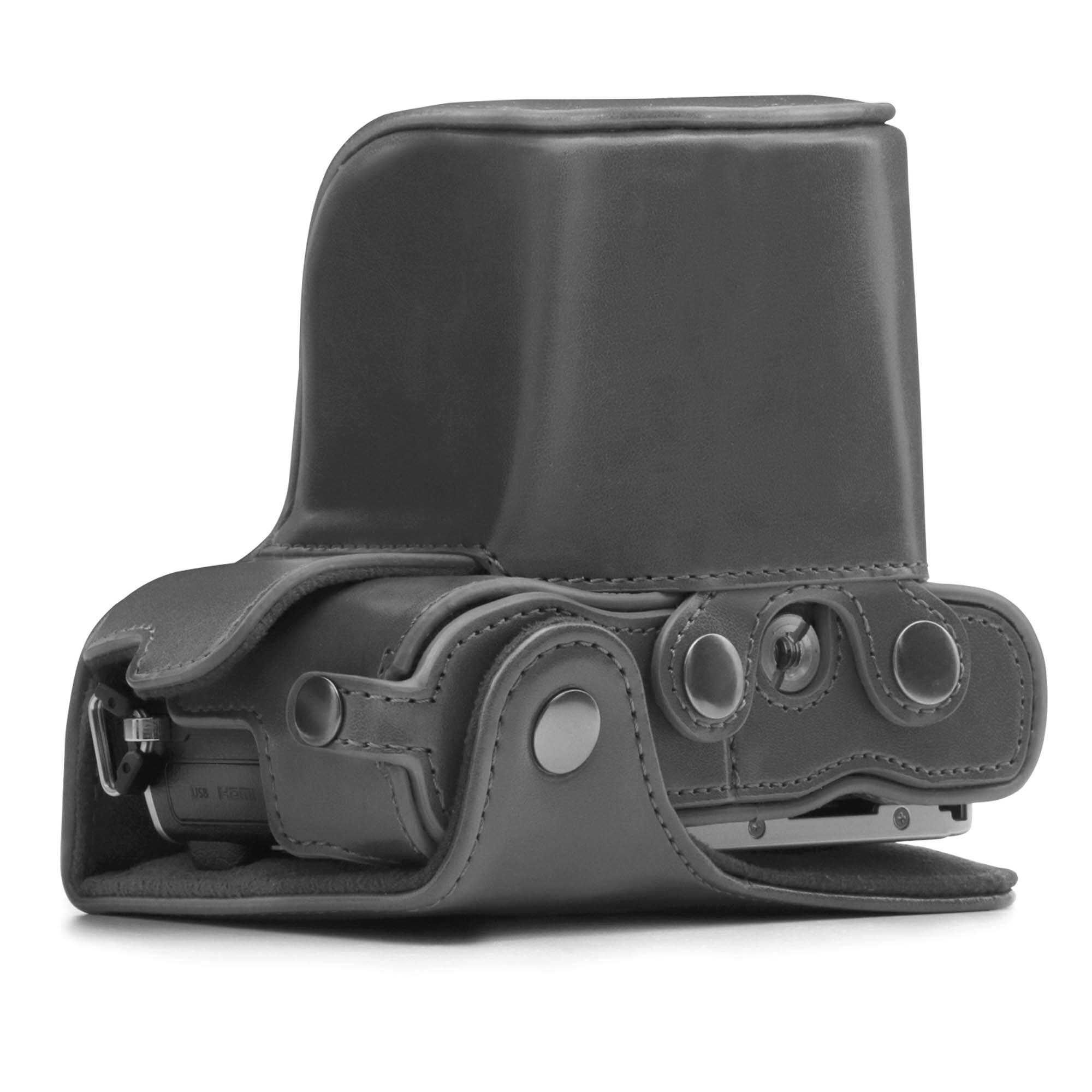 Olympus PEN E-PL10, E-PL9 (14-42mm) Leather Camera Case
