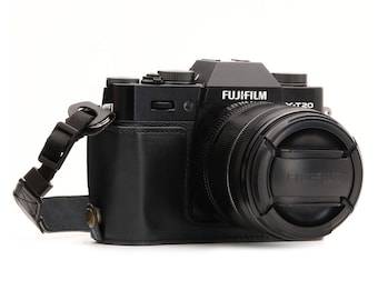 富士フイルム X-T1用 牛革カメラケース＆ストラップ - Etsy 日本