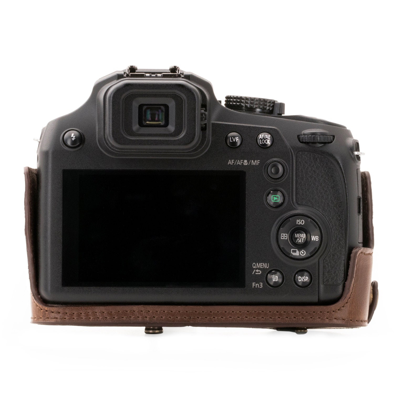 Panasonic Lumix DC-FZ80 Ever Ready Leather Camera Case, Hand