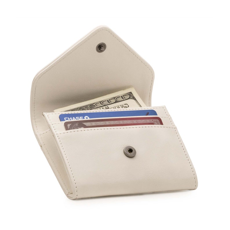 Leather Coin Purse and Credit Card Organizer With RFID Etsy