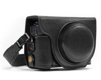 Canon Powershot G7X Mark II Ever Ready Leather Camera Case