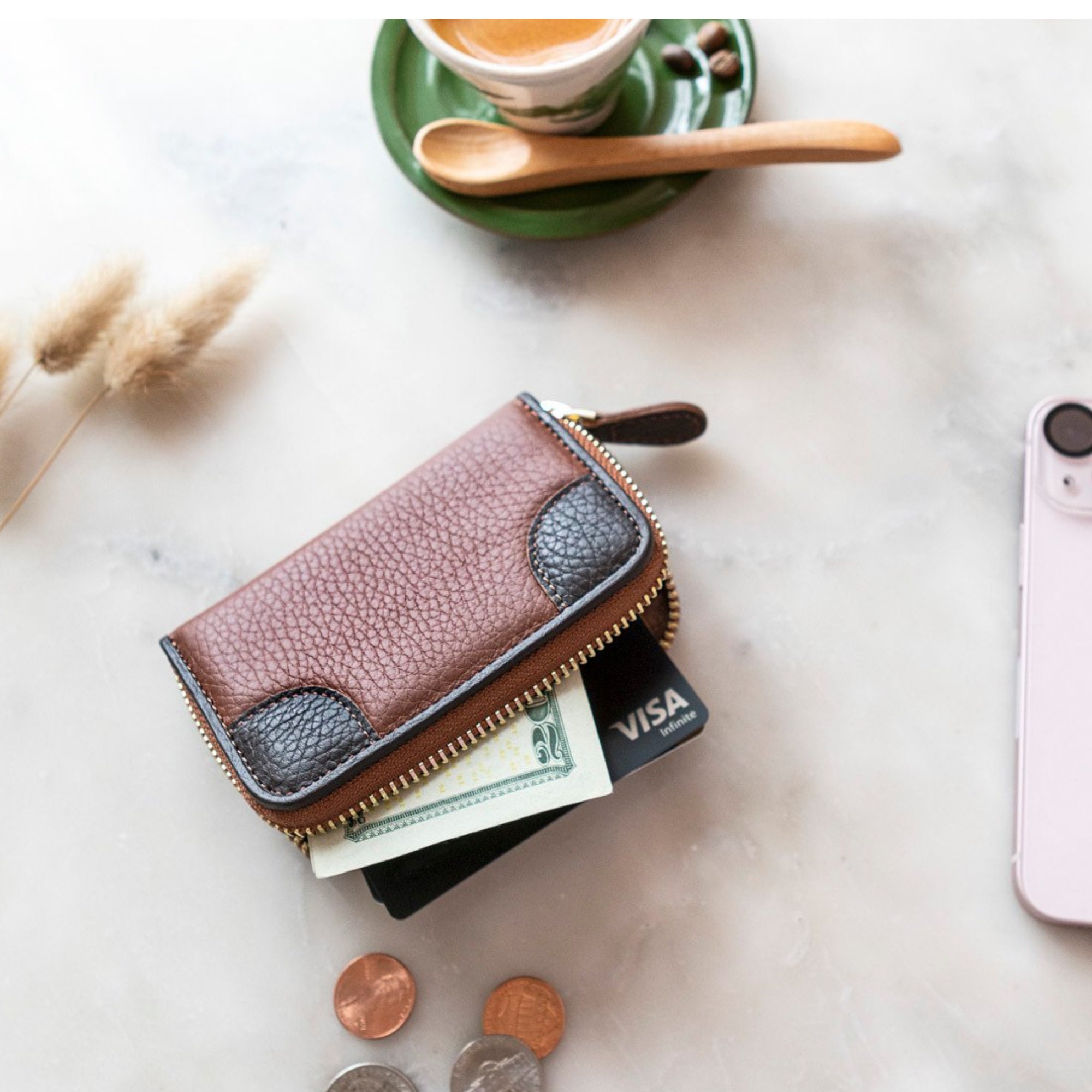 thin lightweight womens wallet