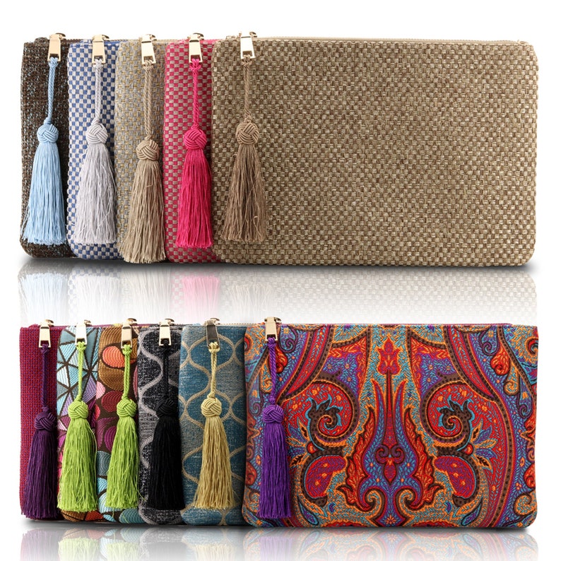 bohemian clutch