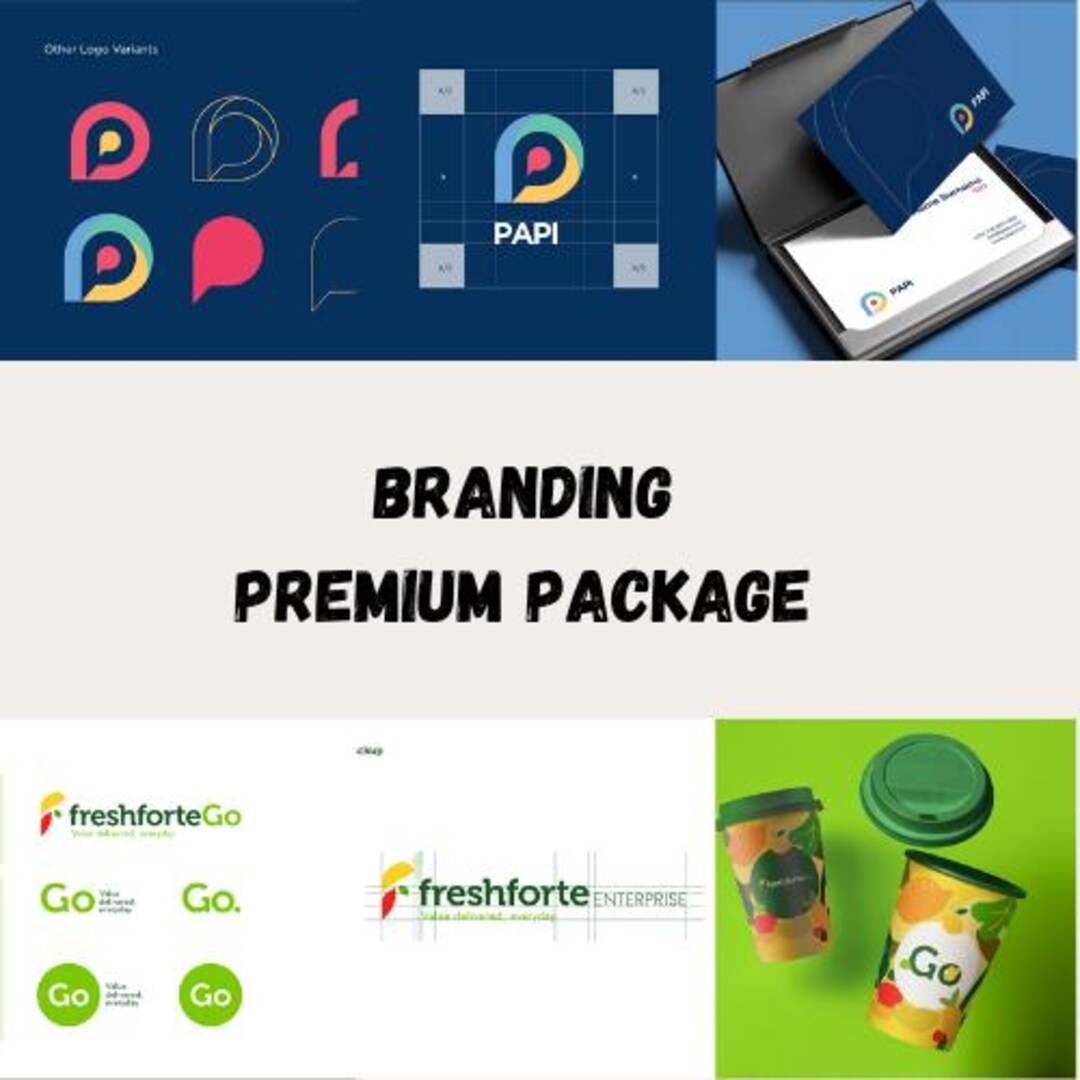 Customize Name Brand Full Custom Brand Identity With Full Branding Package for Your Business ...