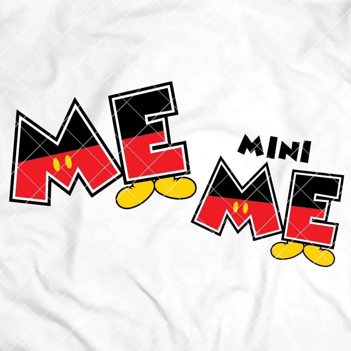 me and mini me t shirt