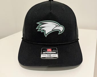 Zionsville Eagles Richardson brand Baseball trucker and non-trucker hats - black - multiple styles