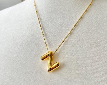 Bubble Monogram 16” necklace - 3 styles