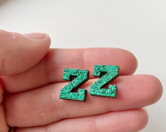Laser Cut Wood Zionsville Earrings