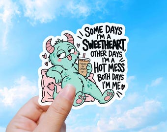 Gremlin, Funny Sticker, Sarcastic Waterproof Decal