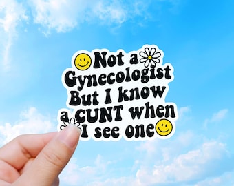 Funny Sarcastic Sticker, Adult Humor Quote Decal