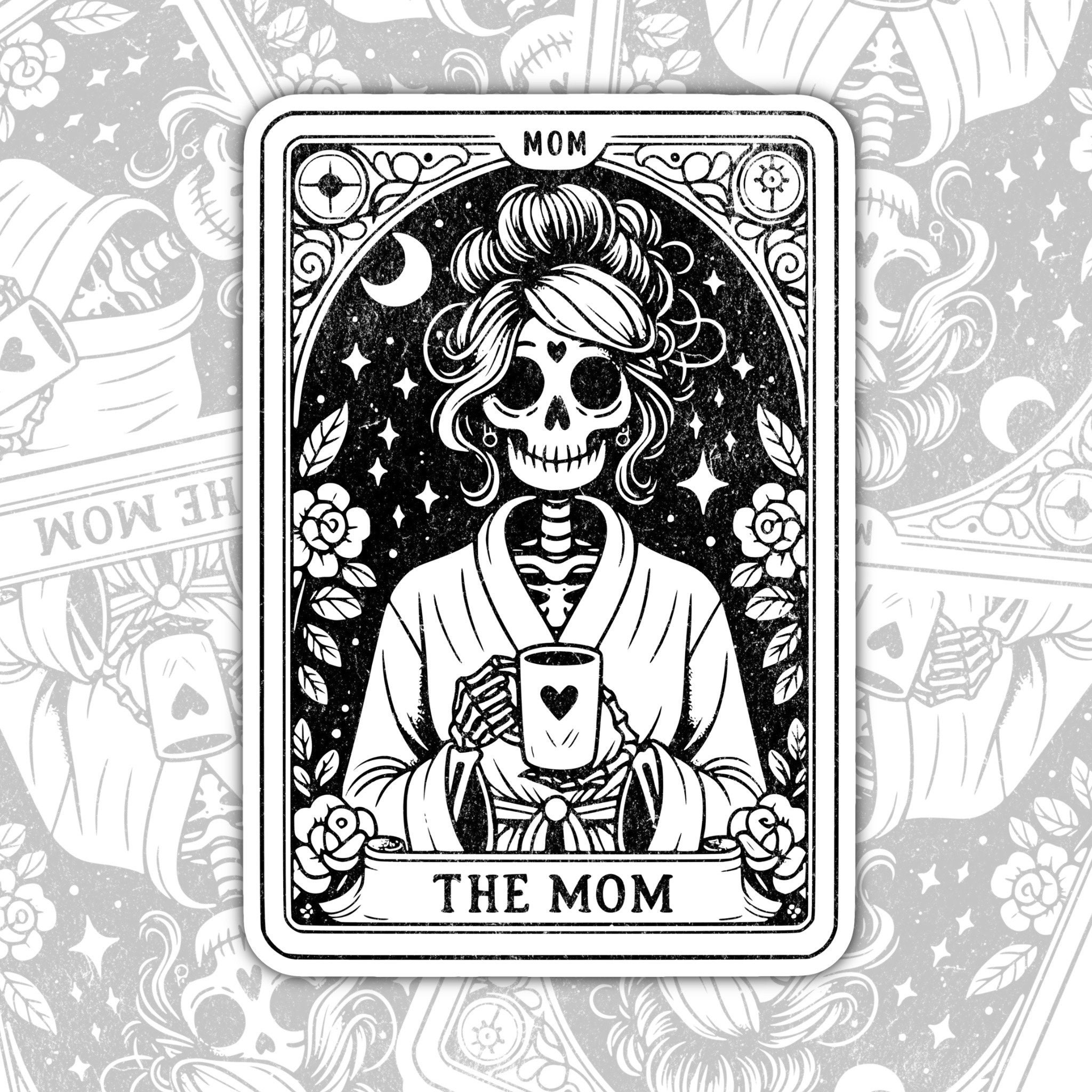 The Mom Sticker, Mom Life, Sticker For Mom, Waterproof Sticker, Water Bottle Sticker, Kindle Sticker, Laptop Sticker, Valajo Designs
