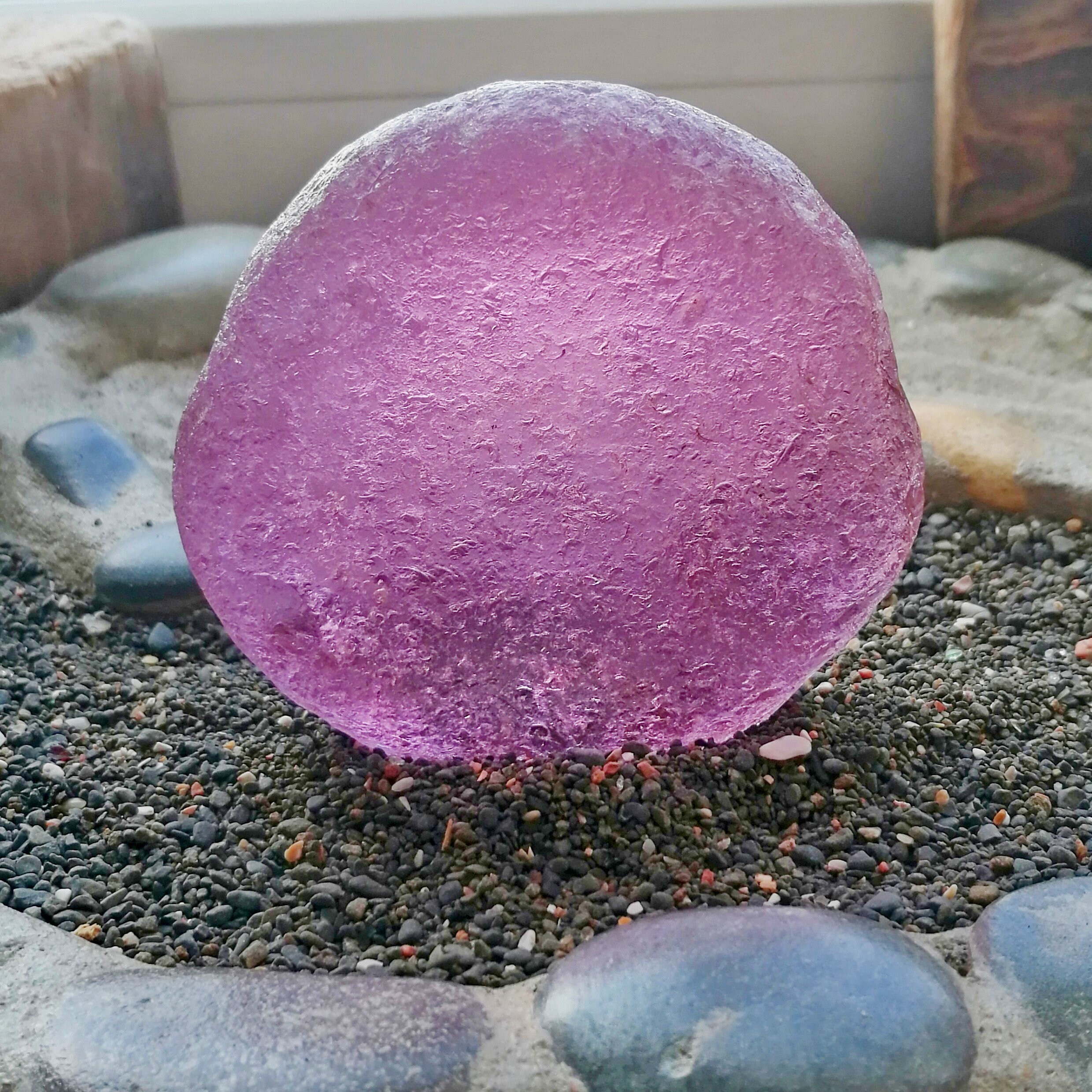 Purple Sea glass.Rare Beach find.Vibrant Seaglass.Genuine Sea Etsy