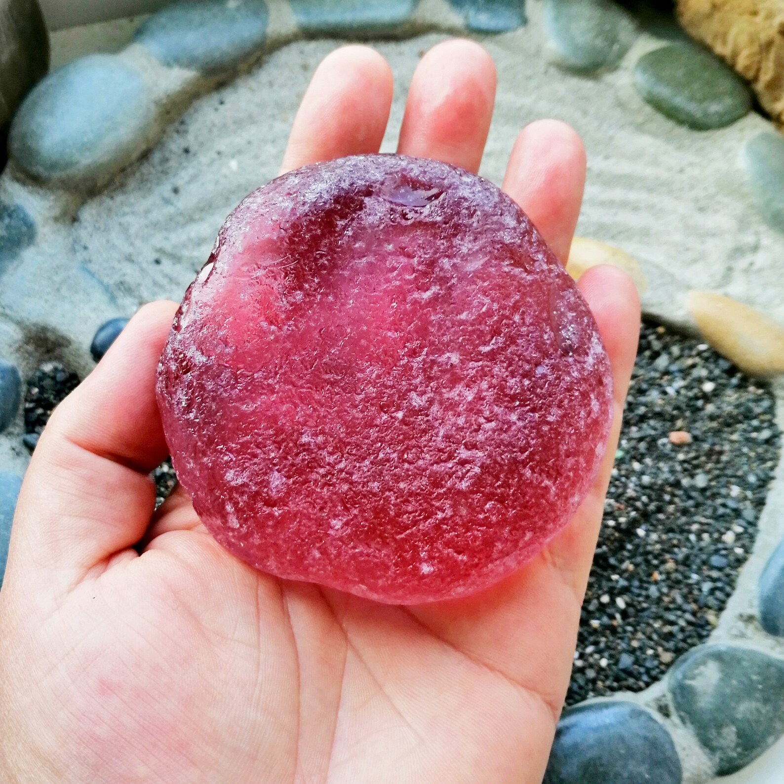 Purple Sea glass.Rare Beach find.Vibrant Seaglass.Genuine Sea Etsy