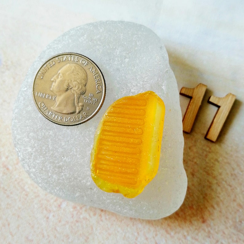 Bright Yellow Sea Glass Bulk Genuine Sea Glass Jewelry.bulk Etsy