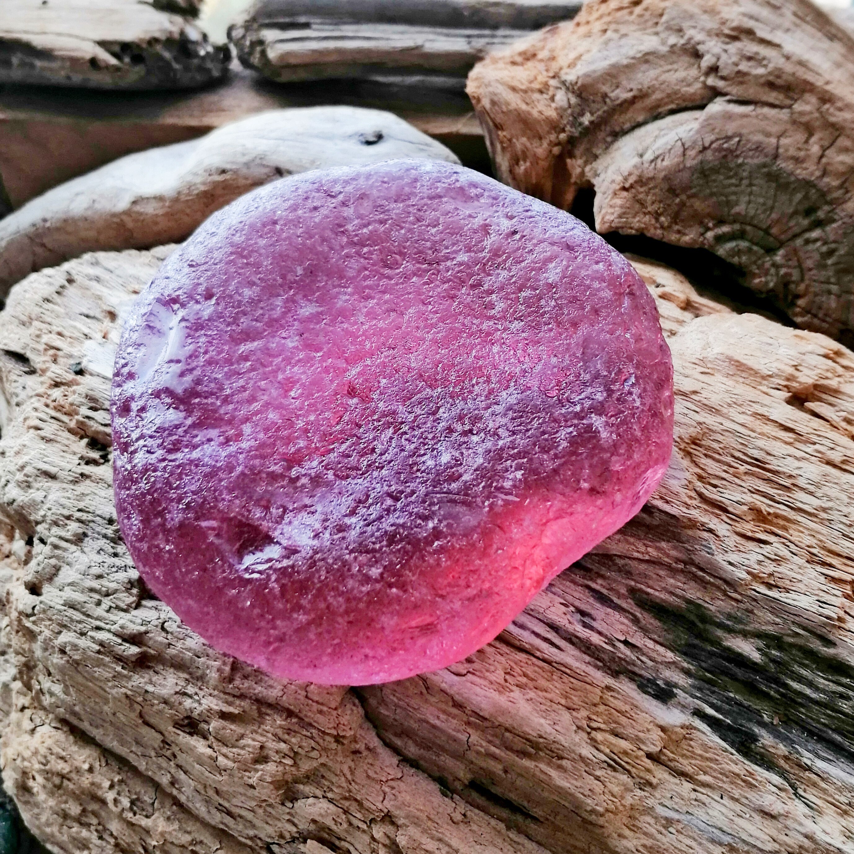 Purple Sea glass.Rare Beach find.Vibrant Seaglass.Genuine Sea Etsy